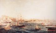 unknow artist Confederate Blockade Runners at St.George-s Bermuda china oil painting artist